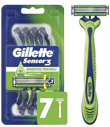 Gillette Sensor 3 seven pack